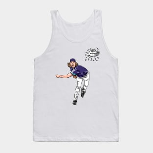 Randy Johnson Cartoon Tank Top